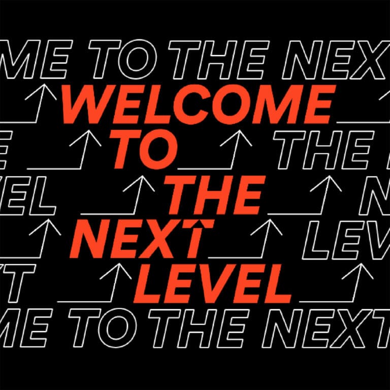T Levels blog | Graphic with words Welcome to the Next Level