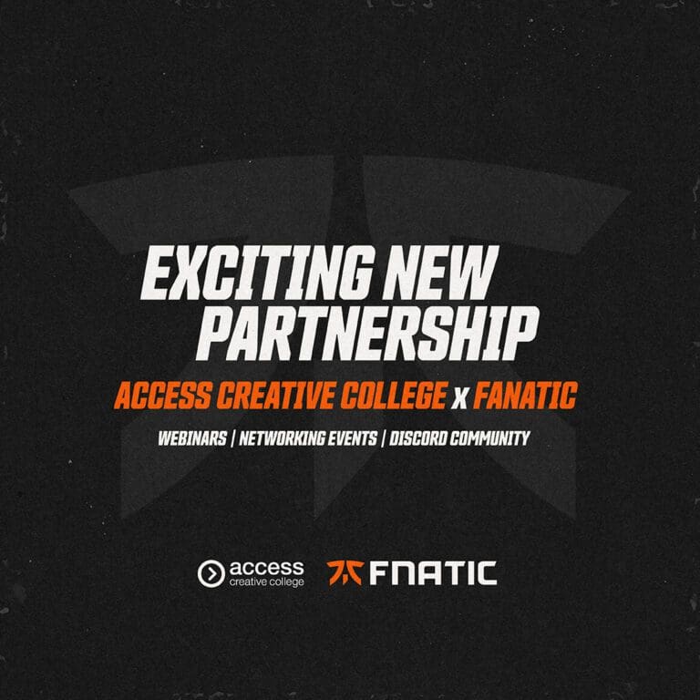 A graphic describing the ACC and Fnatic partnership