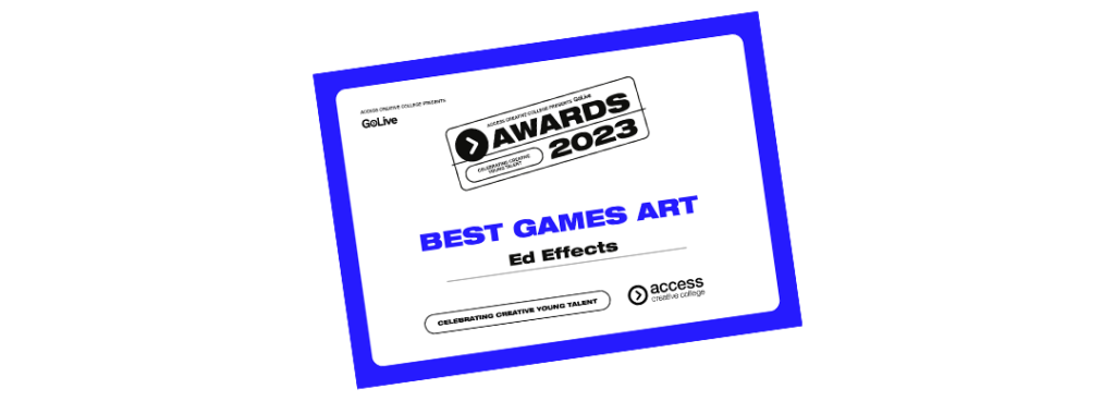 Game Art Course Alumni: Ed (Effects) West - Access Creative College