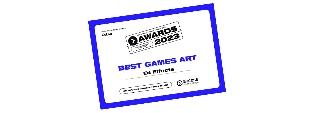Game Art Course Alumni: Ed (Effects) West 4 EdEffects Cert