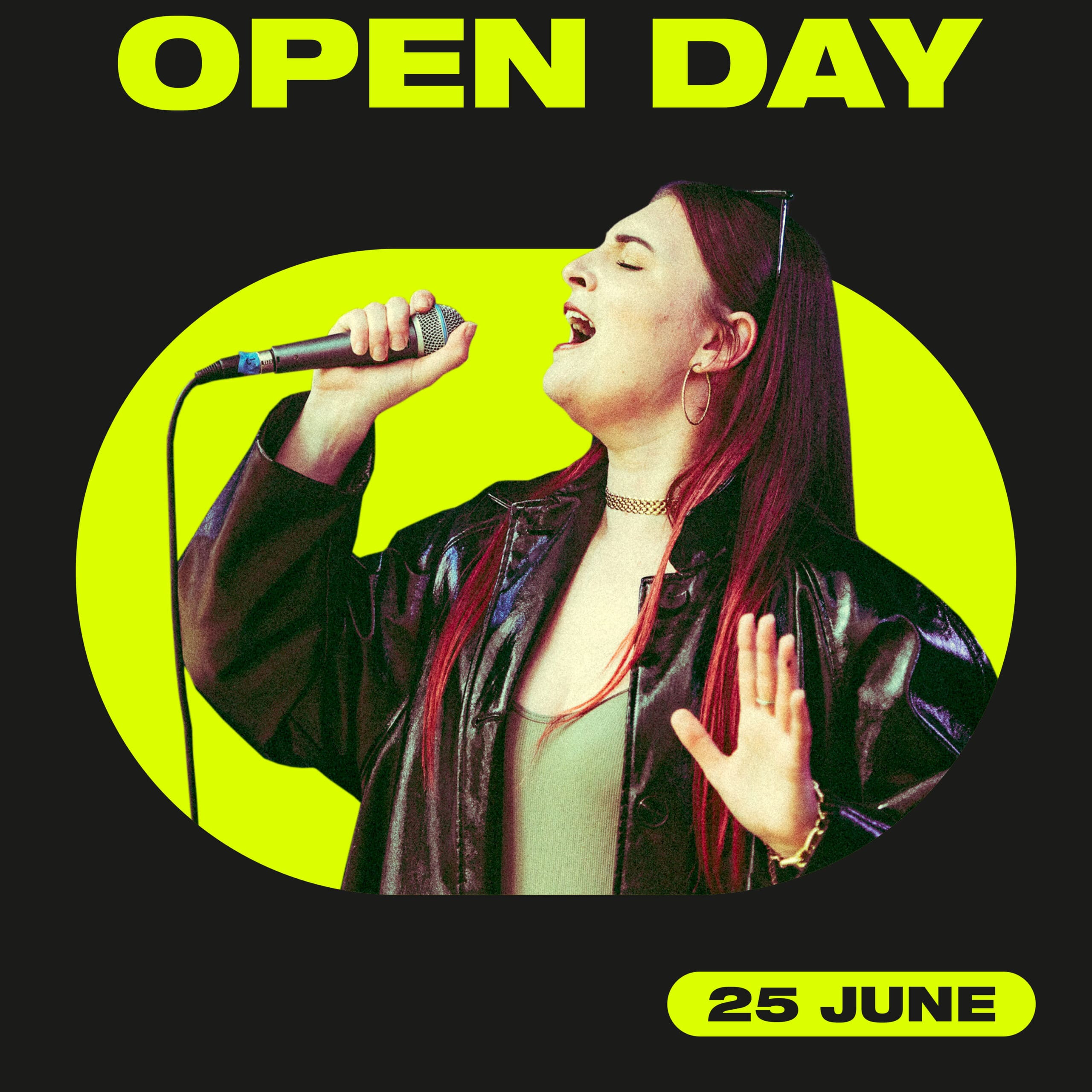 Open Day – Tue 25 June – 6pm–7:30pm