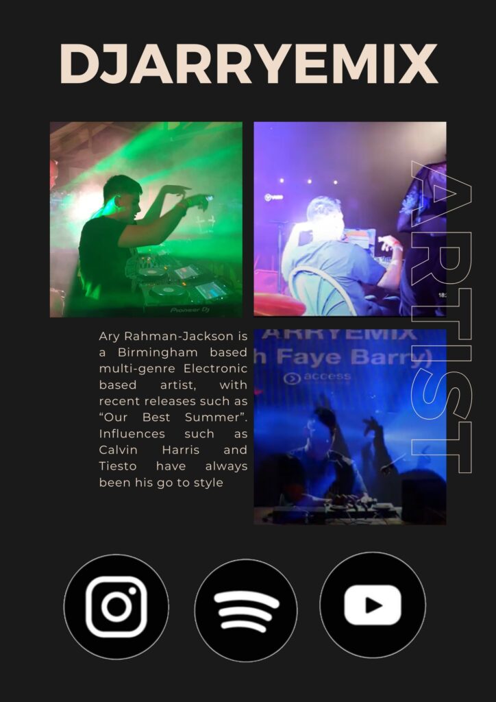 What’s it like to study Music Production? 2 Ary's EPk poster