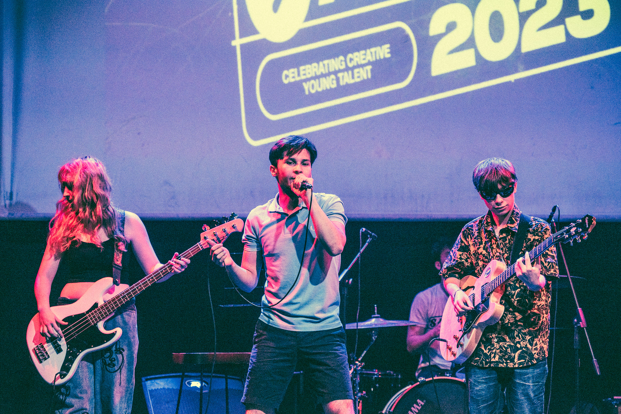 How to start a career in the music industry in Bristol 4 ACC music students performing on stage