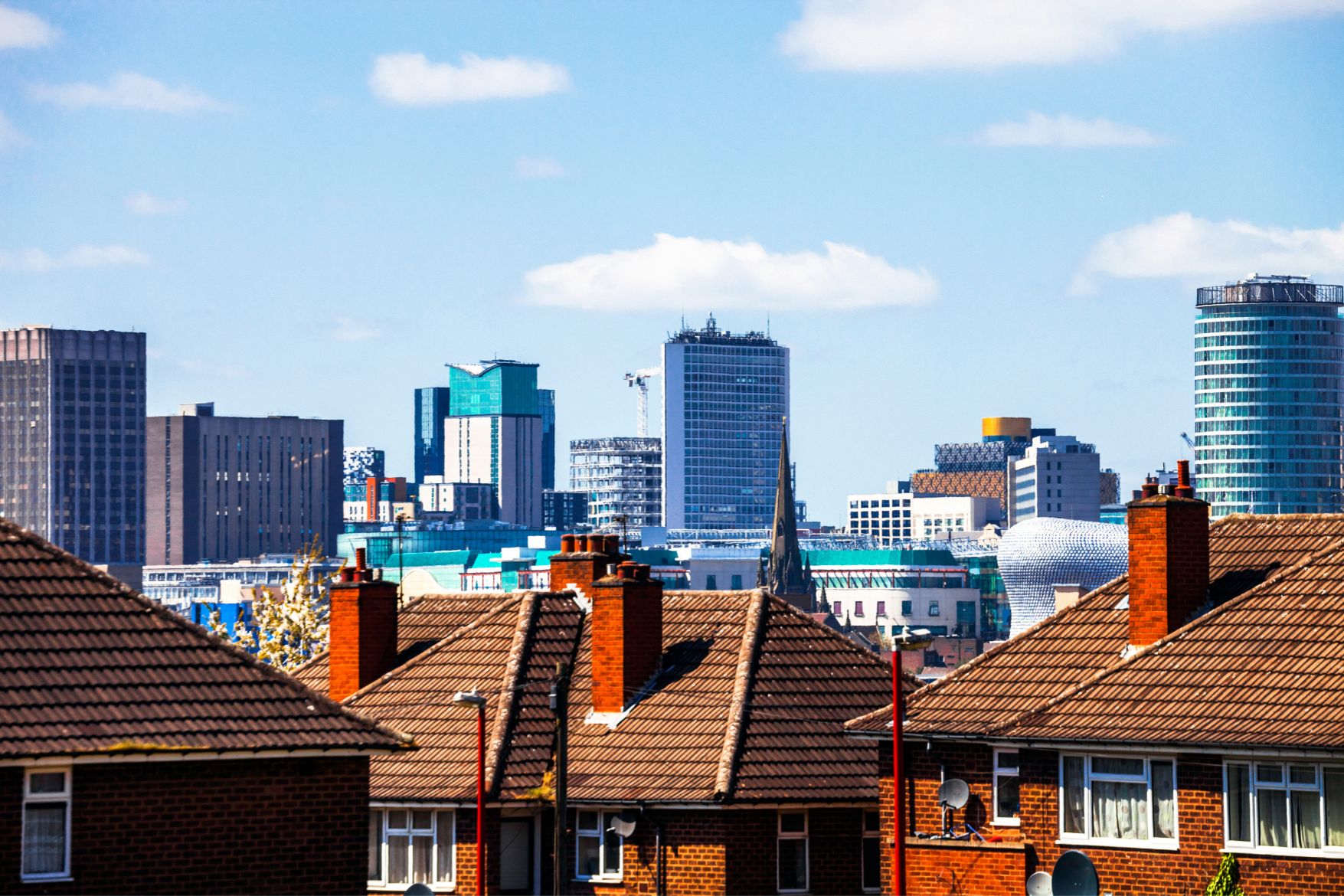 Birmingham city skyline