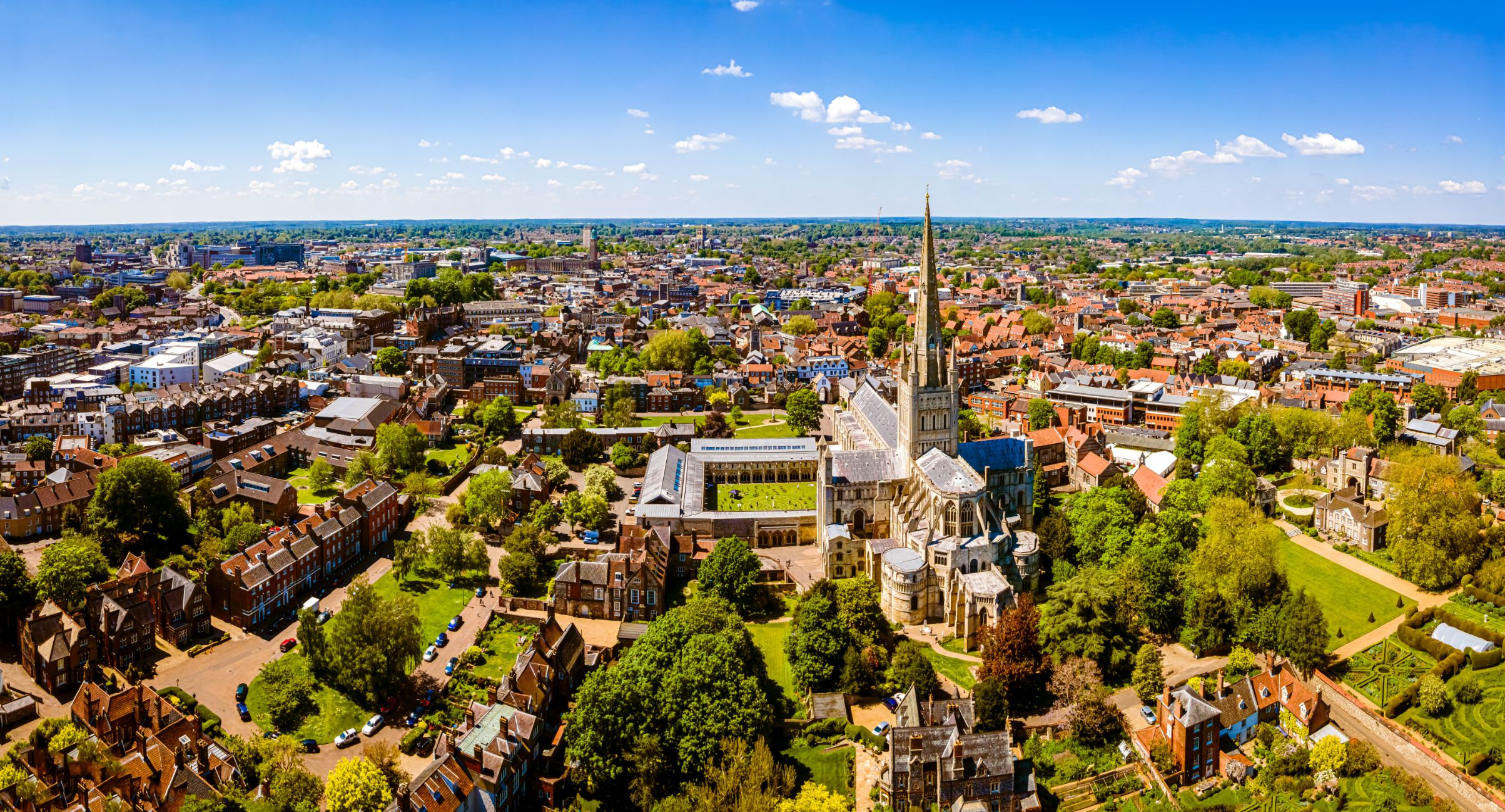 A guide to the best photography spots in Norwich 1 Norwich city skyline