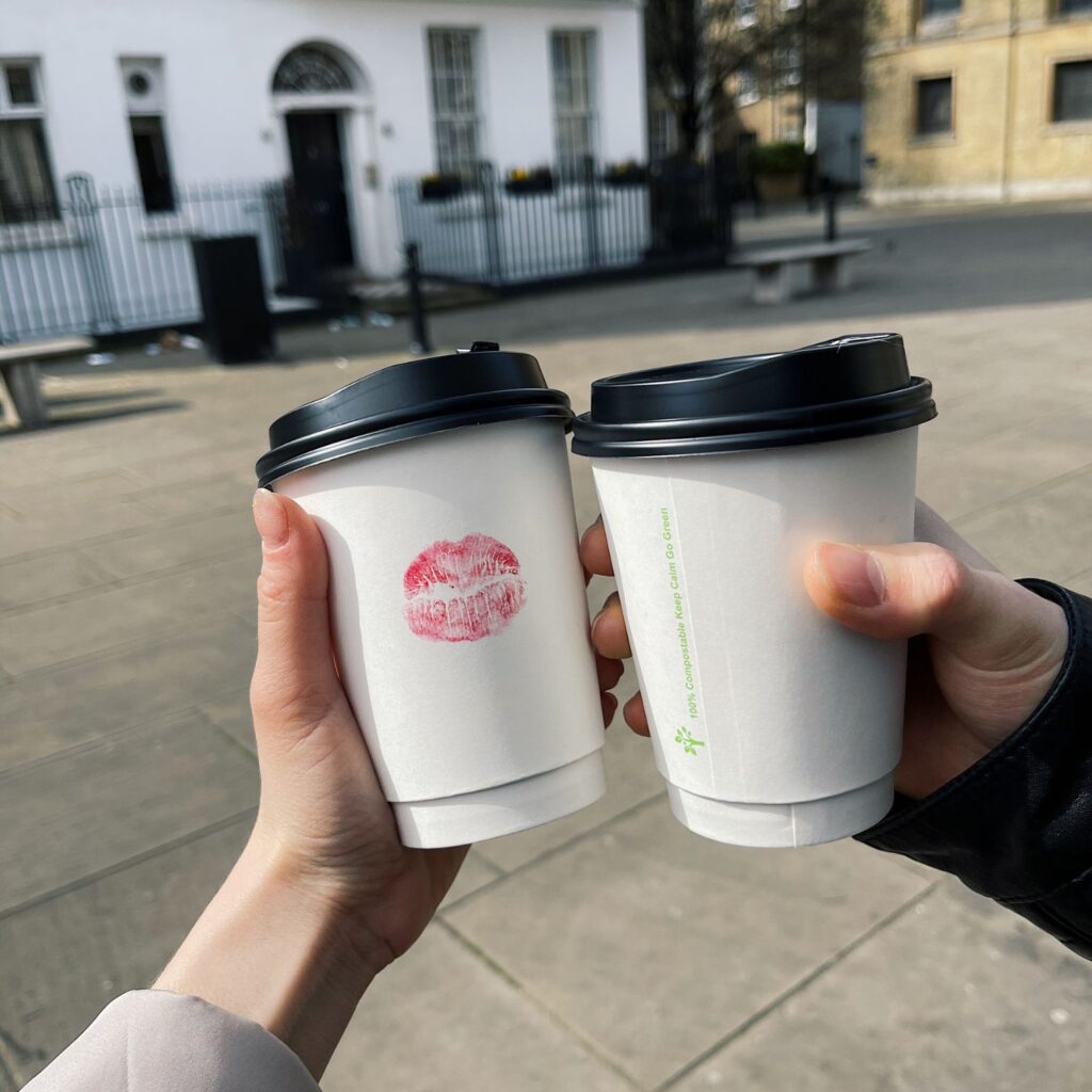 POV coffee cups