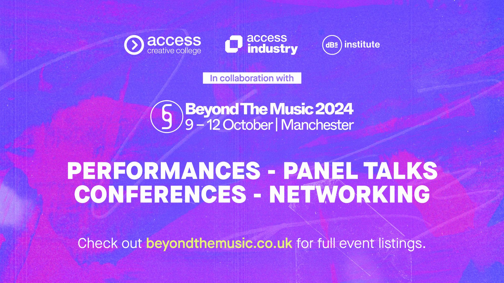 Manchester Creative Educators and Beyond The Music Collaborate to Boost Grassroots Music 1 Manchester Creative Educators x Beyond The Music 2024