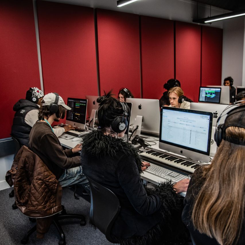 ACC London music production suite
