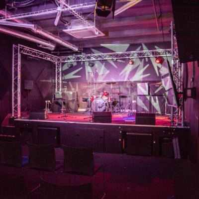 Manchester live music stage