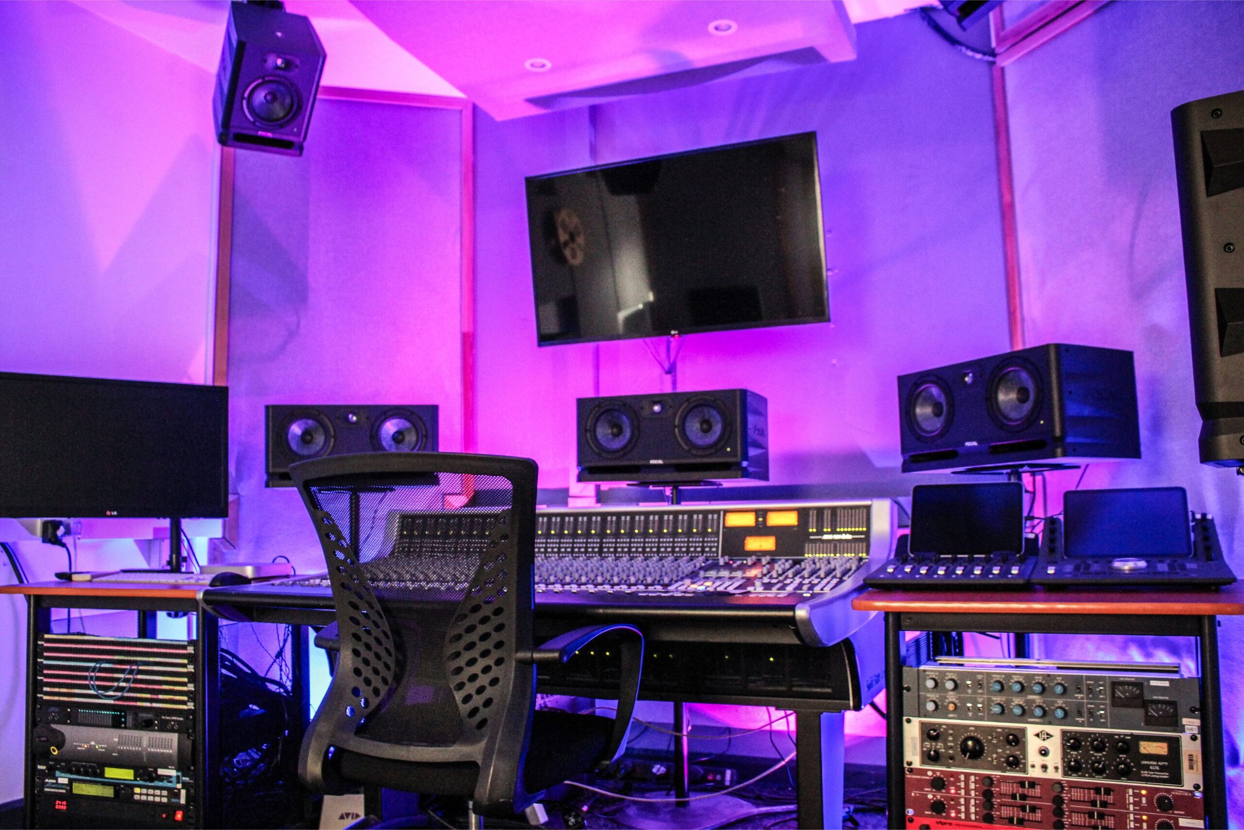 Plymouth campus music production equipment