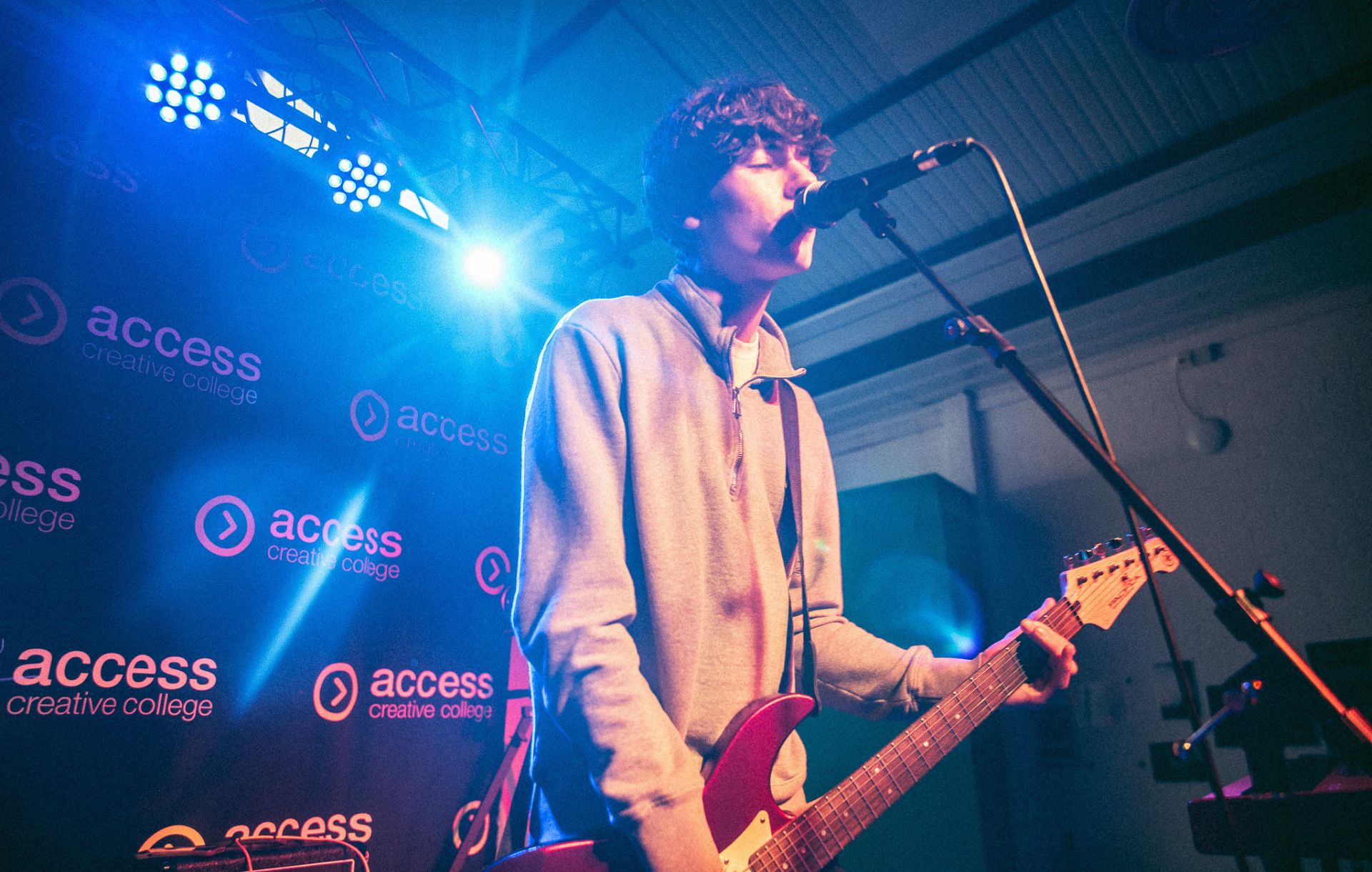 ACC Birmingham guitarist performing