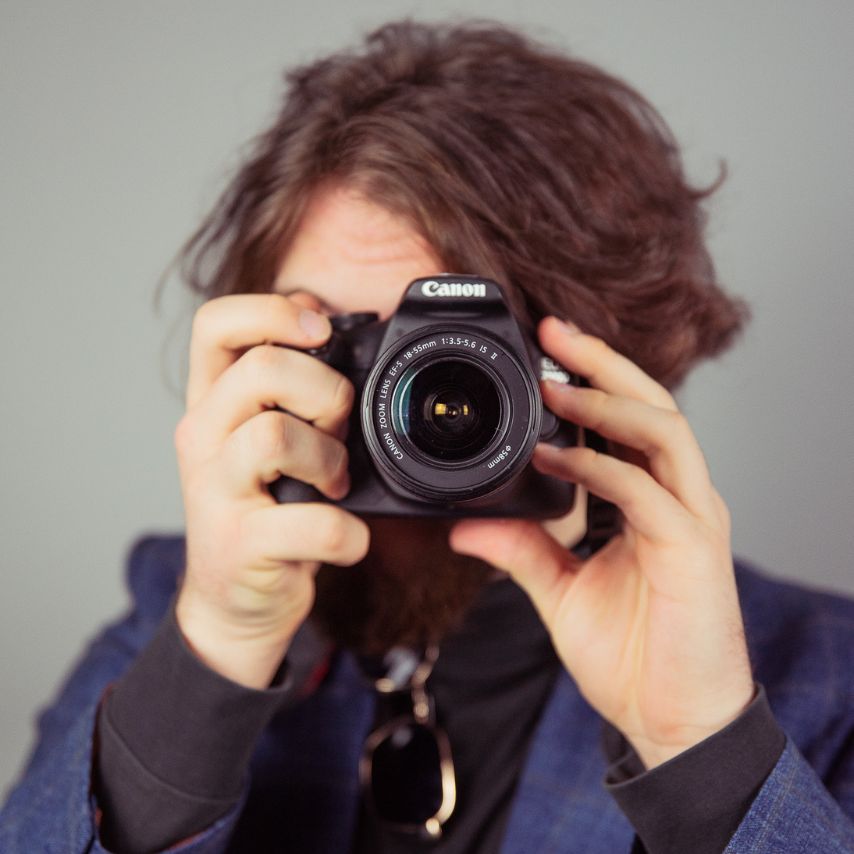 Freelance Photographer at work