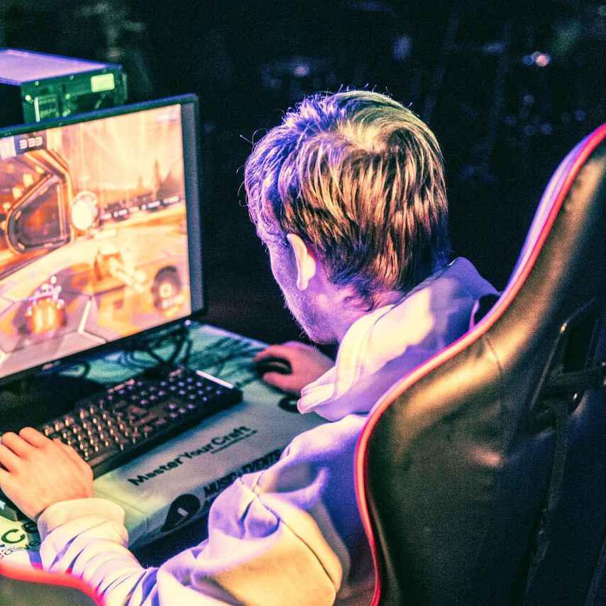 Games Designer at work