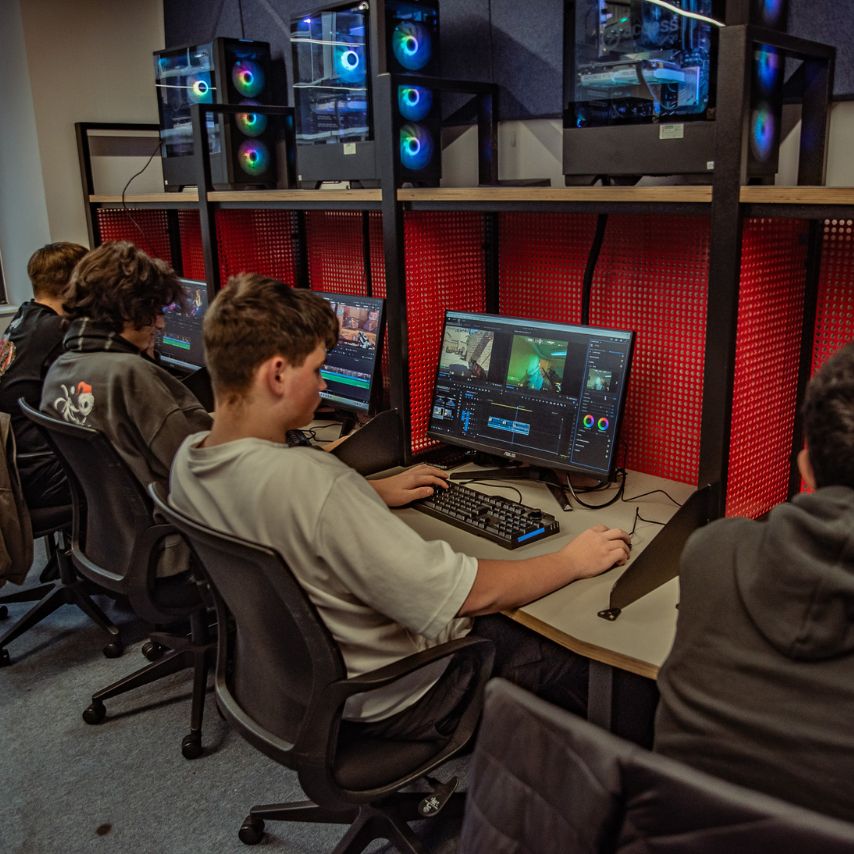 Games Developers at work