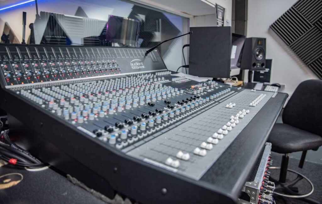 ACC Manchester music mixing equipment