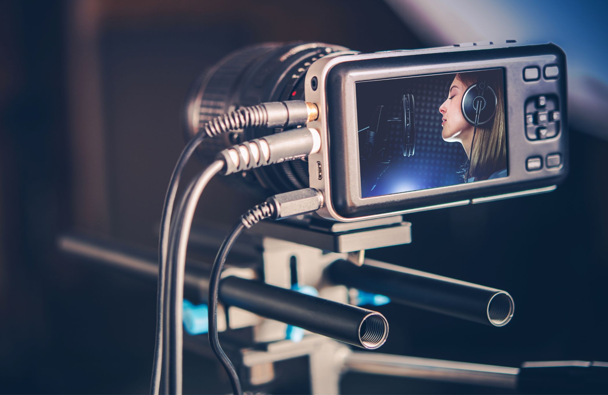 Music video on a camera