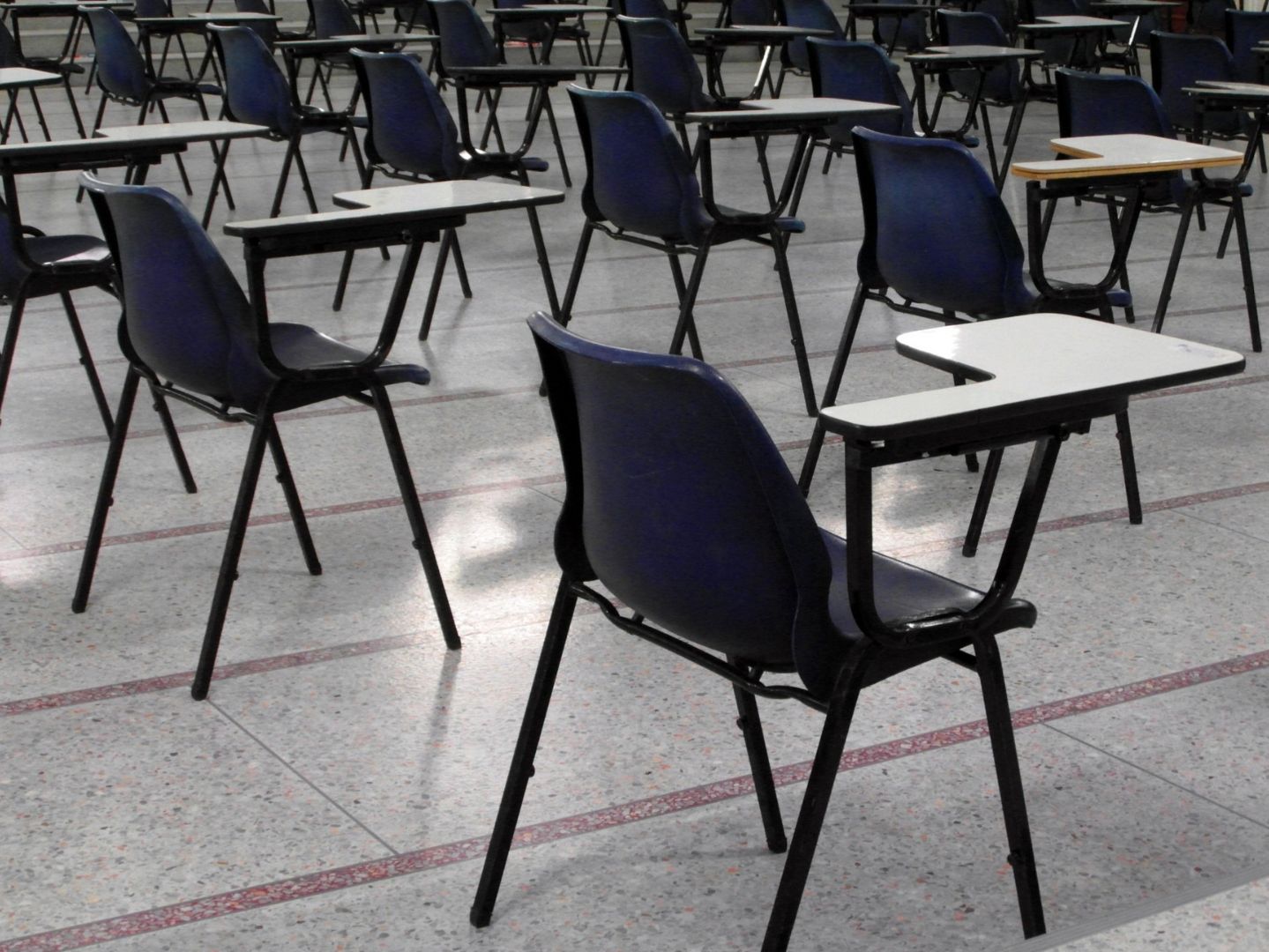 Exam hall seats