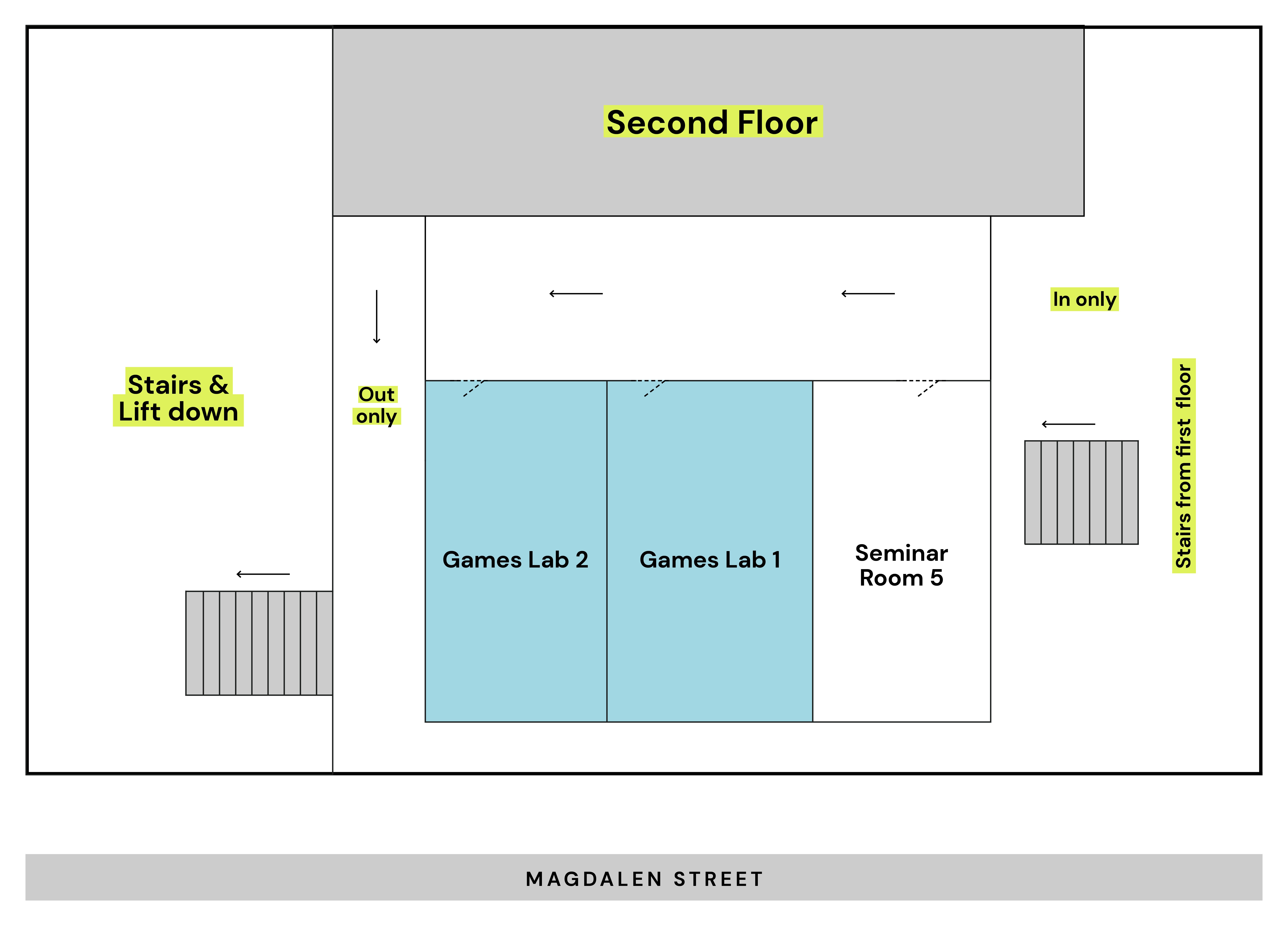 Norwich Campus Map Ground Floor R33