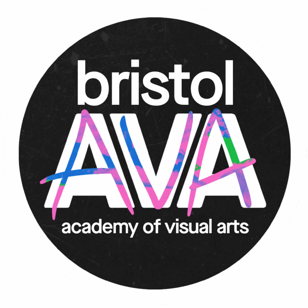 AVA logo with border