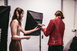 T Level students on work placement