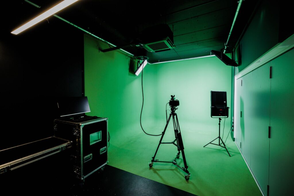 How to start a YouTube channel that actually grows 3 Green screen room at ACC London