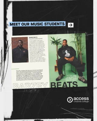 From first gigs to debut drops, our Birmingham students are making serious noise 👀💥

Here are some snippets you'll want to see from our music zine. 🎶

Check out the full zine 🔗